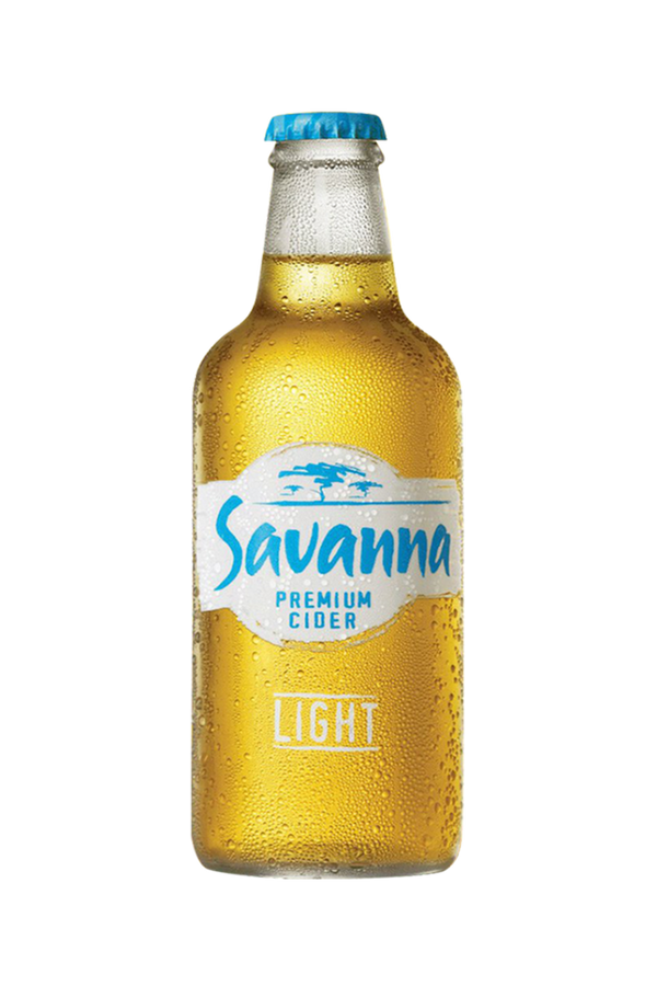 SAVANNA LIGHT CIDER BOTTLE 33CL