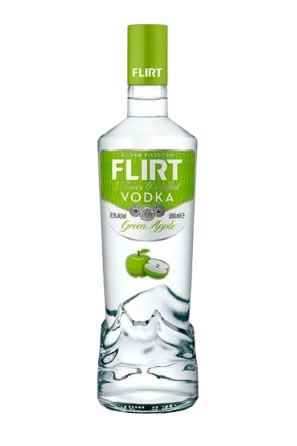 Flirt Vodka Green Apple 1Ltr
