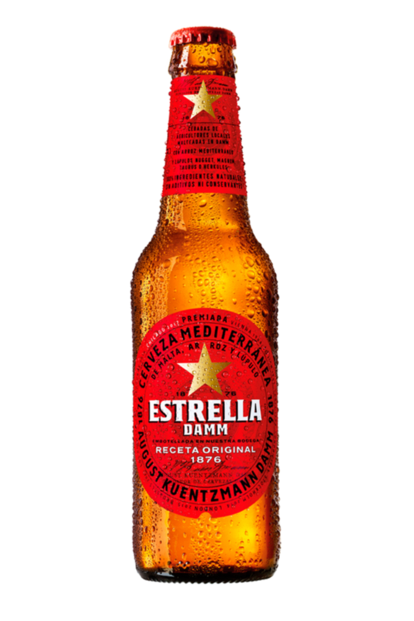 Estrella Damm Lager Bottle 33CL