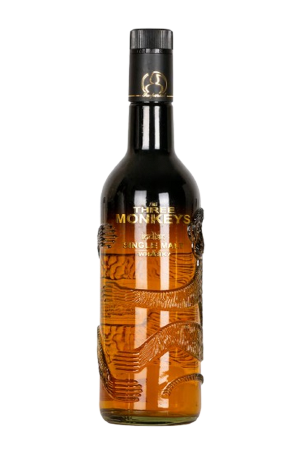 Three Monkeys Single malt whisky 75cl