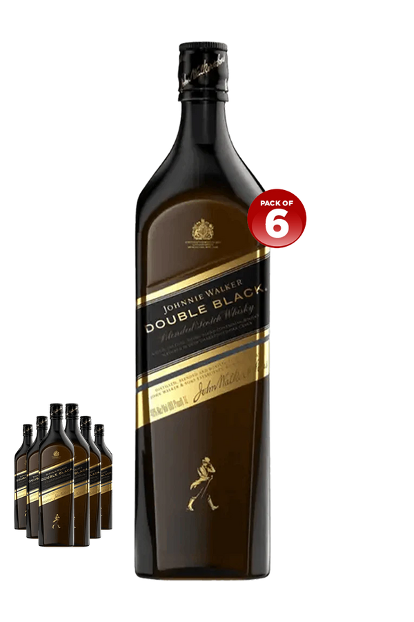 Johnnie Walker Double Black 1L (PACK OF 6)