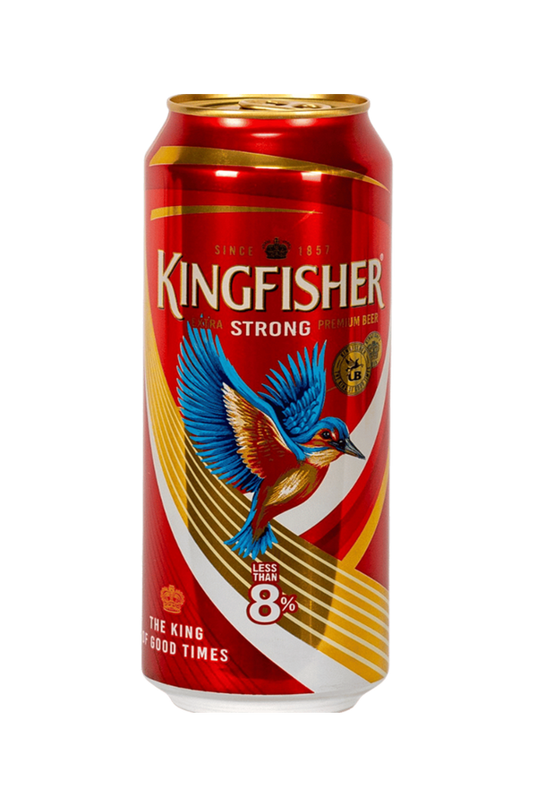 King Fisher Extra Strong Beer Can 50CL