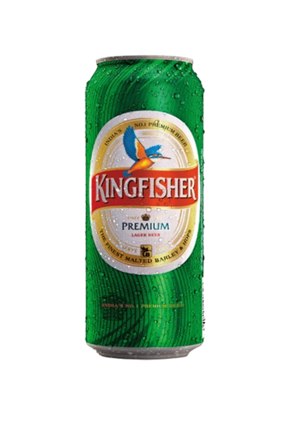 King Fisher Premium Lager Beer Can 50 CL