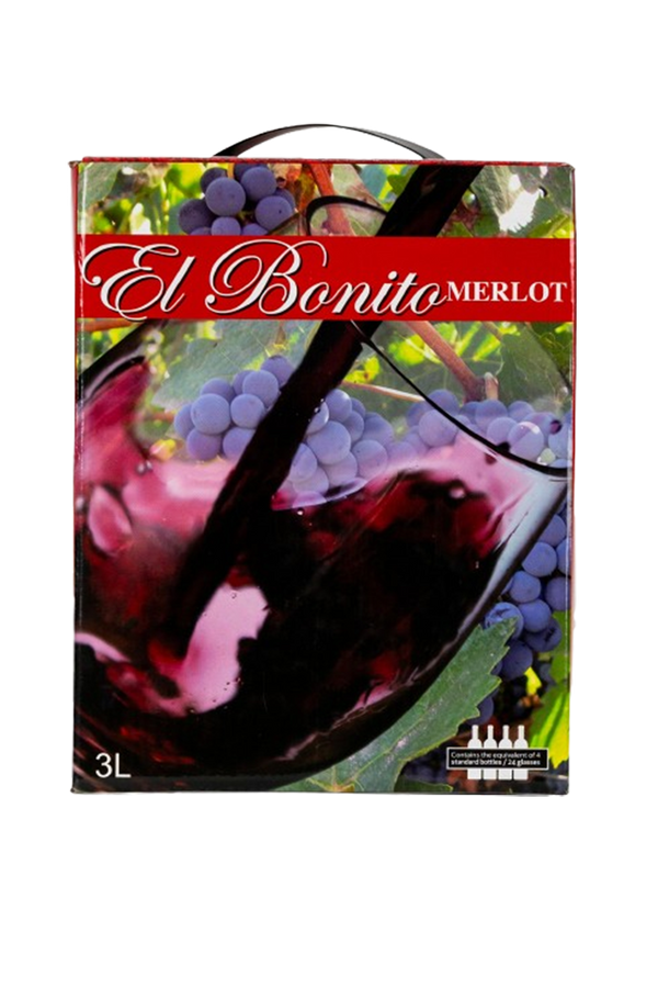 BIB EI Bonito Merlot 3ltr