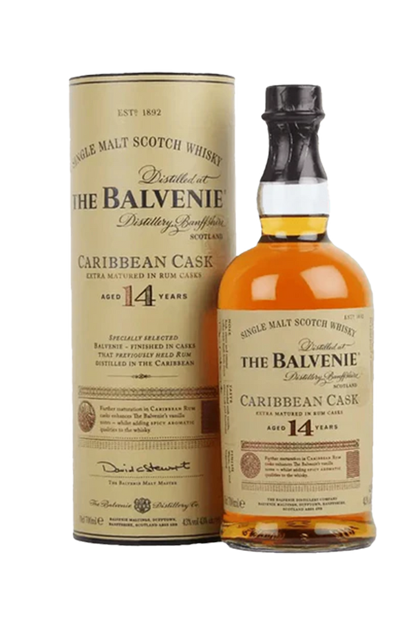 Balvenie 14Y Caribbean Cask Single Malt Whisky 70CL