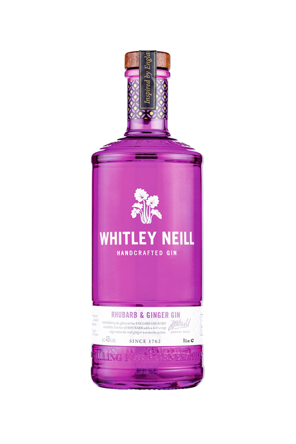 Whitley Neill Rhubarb & Ginger Gin 1L