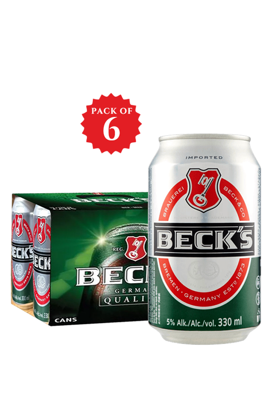 Beck's Beer Can 33CL