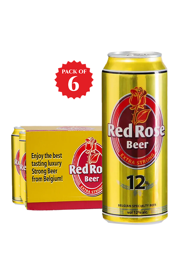 Red Rose Strong Beer 12% CAN 50CL