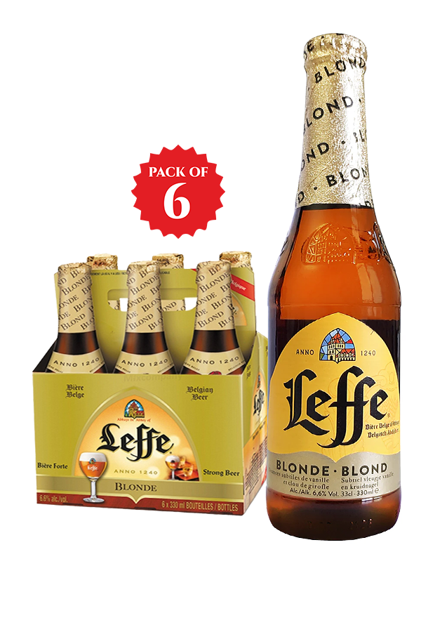 Leffe Blond Beer Bottles 33CL