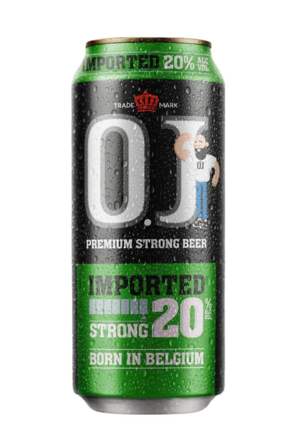 OJ Strong Beer 20% 50CL Can