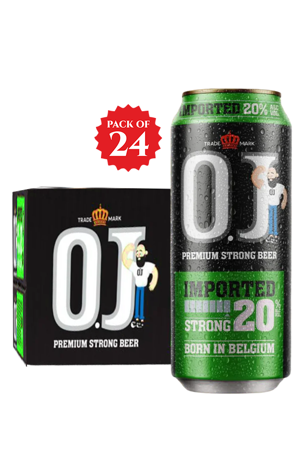 OJ Strong Beer 20% 50CL Can