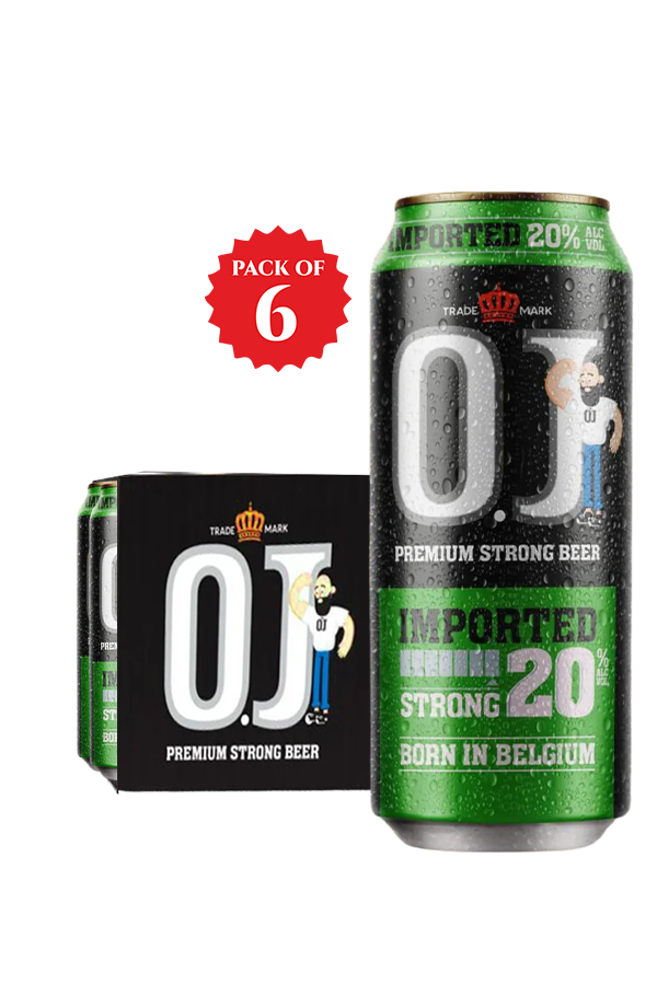 OJ Strong Beer 20% 50CL Can