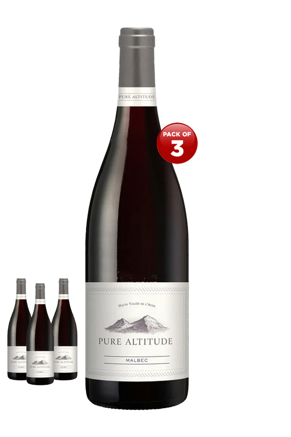 Pure Altitude Malbec 2023 75CL Pack of 3