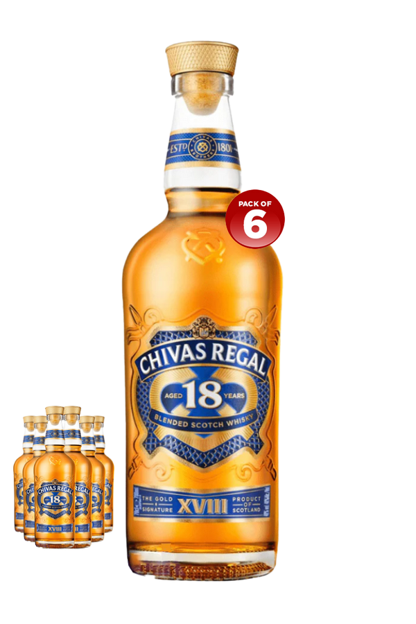 Chivas Regal 18Y 1L (PACK OF 6)