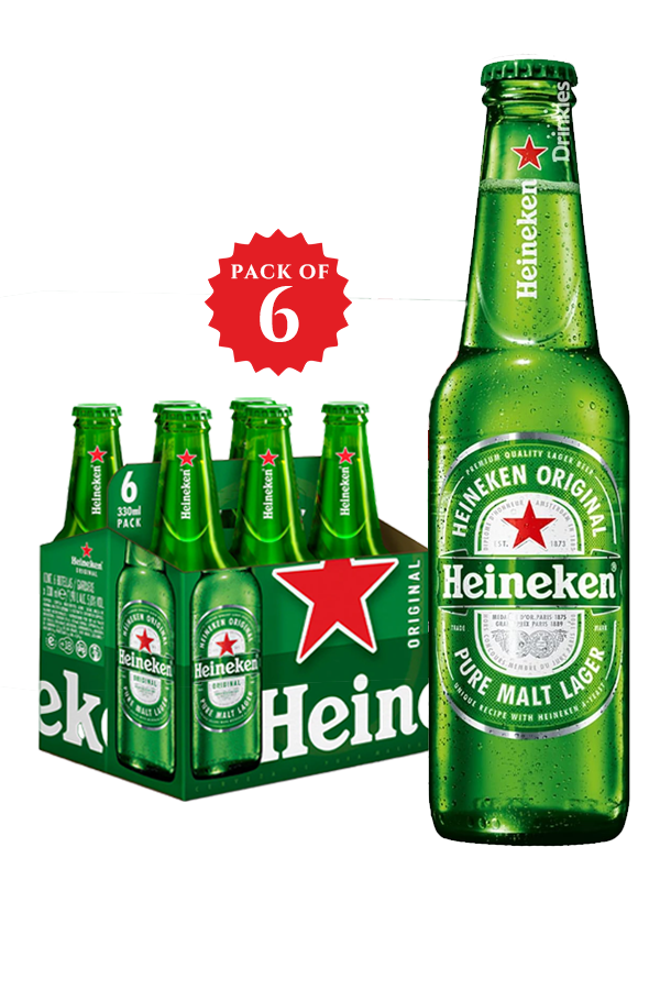 Heineken beer bottles 33 CL