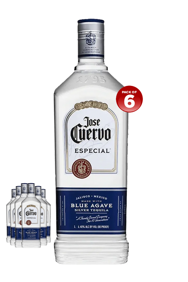 Jose Cuervo Silver Tequila 1L (PACK OF 6)
