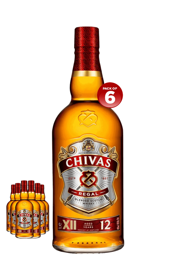 Chivas Regal 12Y 1L (PACK OF 6)