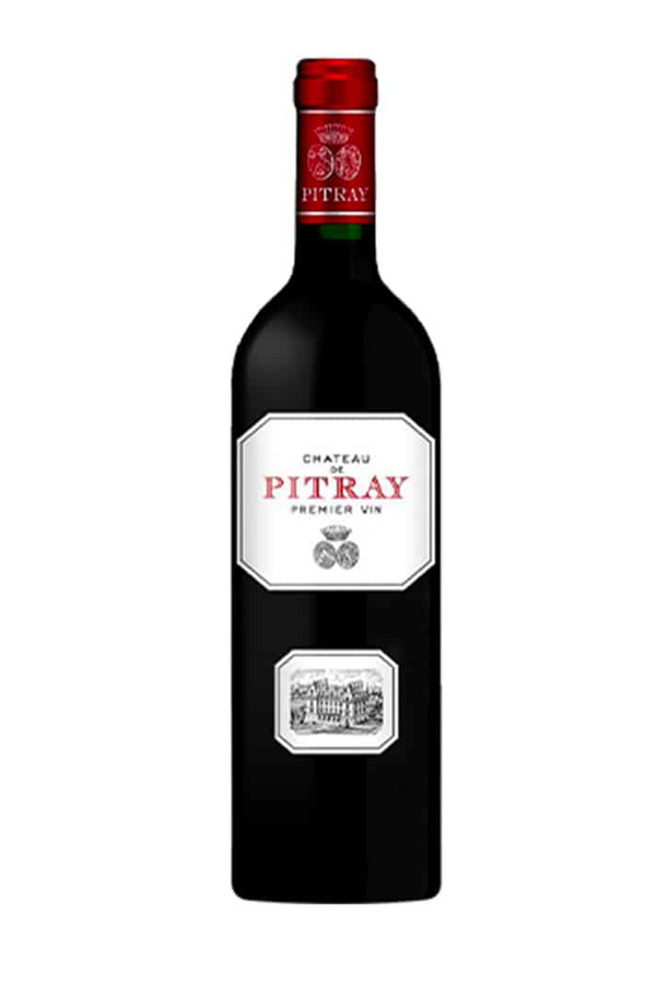 Château Pitray 2019 Castillon Côtes de Bordeaux French Bordeaux red wine 750ml glass bottle
