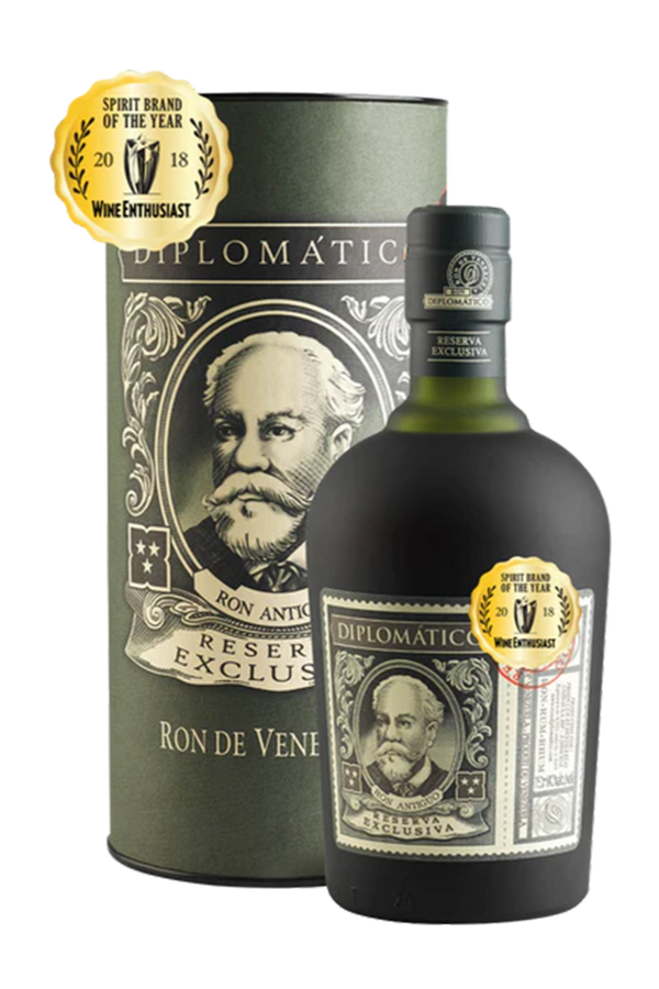 Diplomático Reserva Exclusiva Venezuelan aged rum 750ml bottle