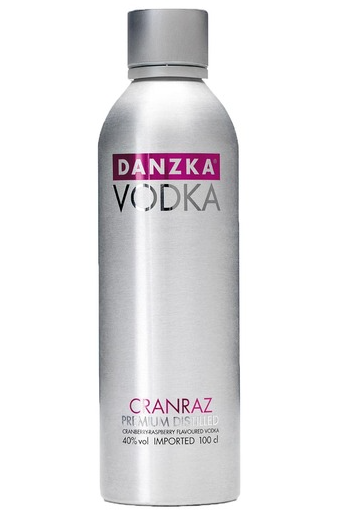 Danzka Vodka Cranraz Premium Distilled 40% Vol 1L