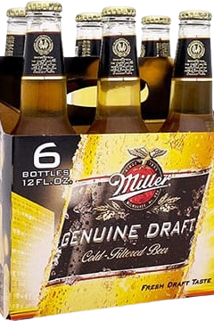 Miller Genuine Draft Beer Bottle 33CL