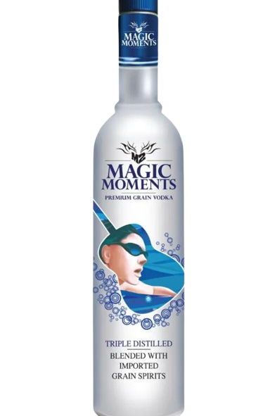 Magic Moments Grain Vodka 1L – Premium Triple Distilled Vodka