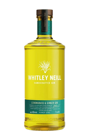 Whitley Neill Lemongrass & Ginger Gin 70CL