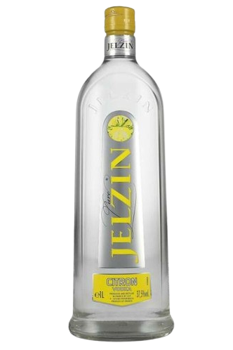 Jelzin Citron Vodka 70CL-Refreshing Citrus Favored Spirit