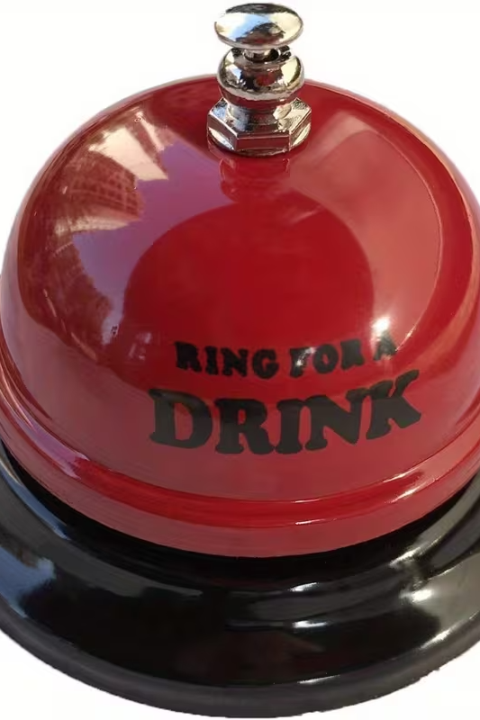 Bar Bell Drink Red