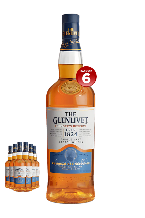 Glenlivet Founders Reserve Single Malt 1L (PACK OF 6)
