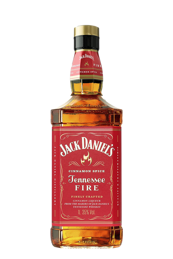 Jack Daniel's Tennessee Fire cinnamon whiskey liqueur 1 litre bottle
