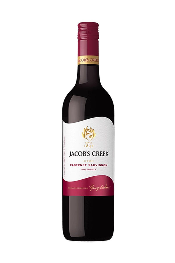Jacob's Creek Classic Cabernet Sauvignon 2023 Australian Cabernet Sauvignon red wine 750ml glass bottle