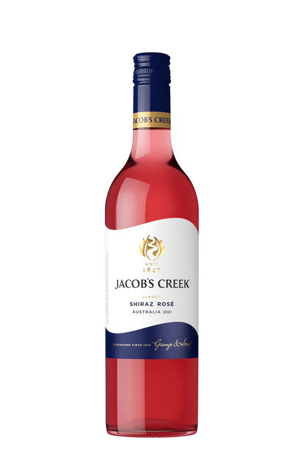 Jacob's Creek Shiraz Rosé Australian Shiraz rosé wine 750ml glass bottle