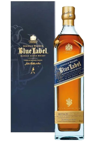 Johnnie Walker Blue Label blended Scotch whisky 1 litre bottle