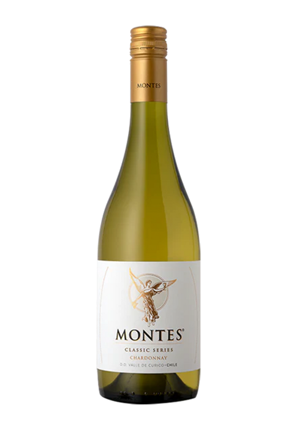 Montes Classic Series Reserva Chardonnay Chilean Chardonnay white wine 750ml glass bottle