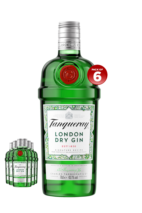 Tanqueray London Dry Gin 1L (PACK OF 6)