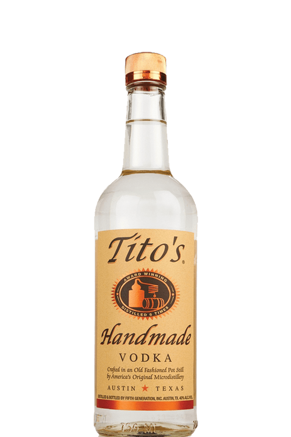 Tito's Handmade Texas corn vodka 750ml bottle