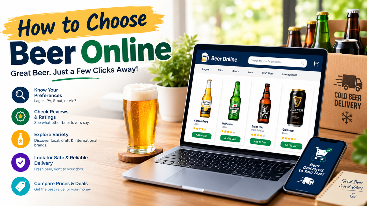 How to Choose Beer Online: A Beginner’s Guide