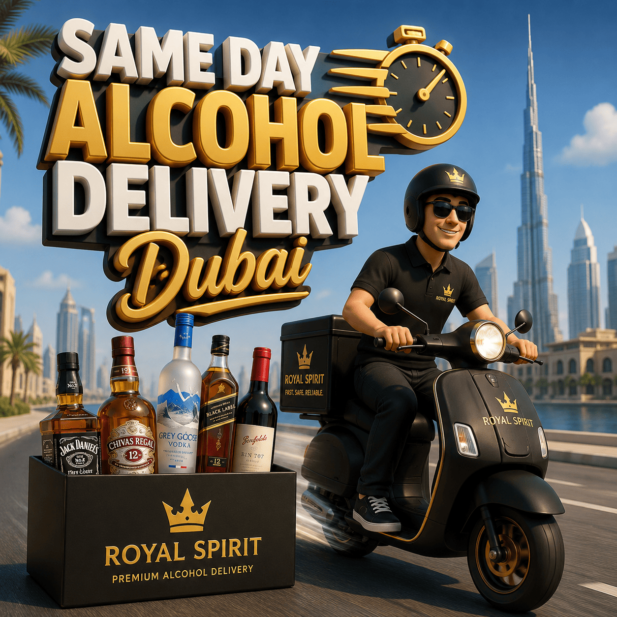 Same-Day Alcohol Delivery in Dubai: Convenient, Reliable &amp; Responsible