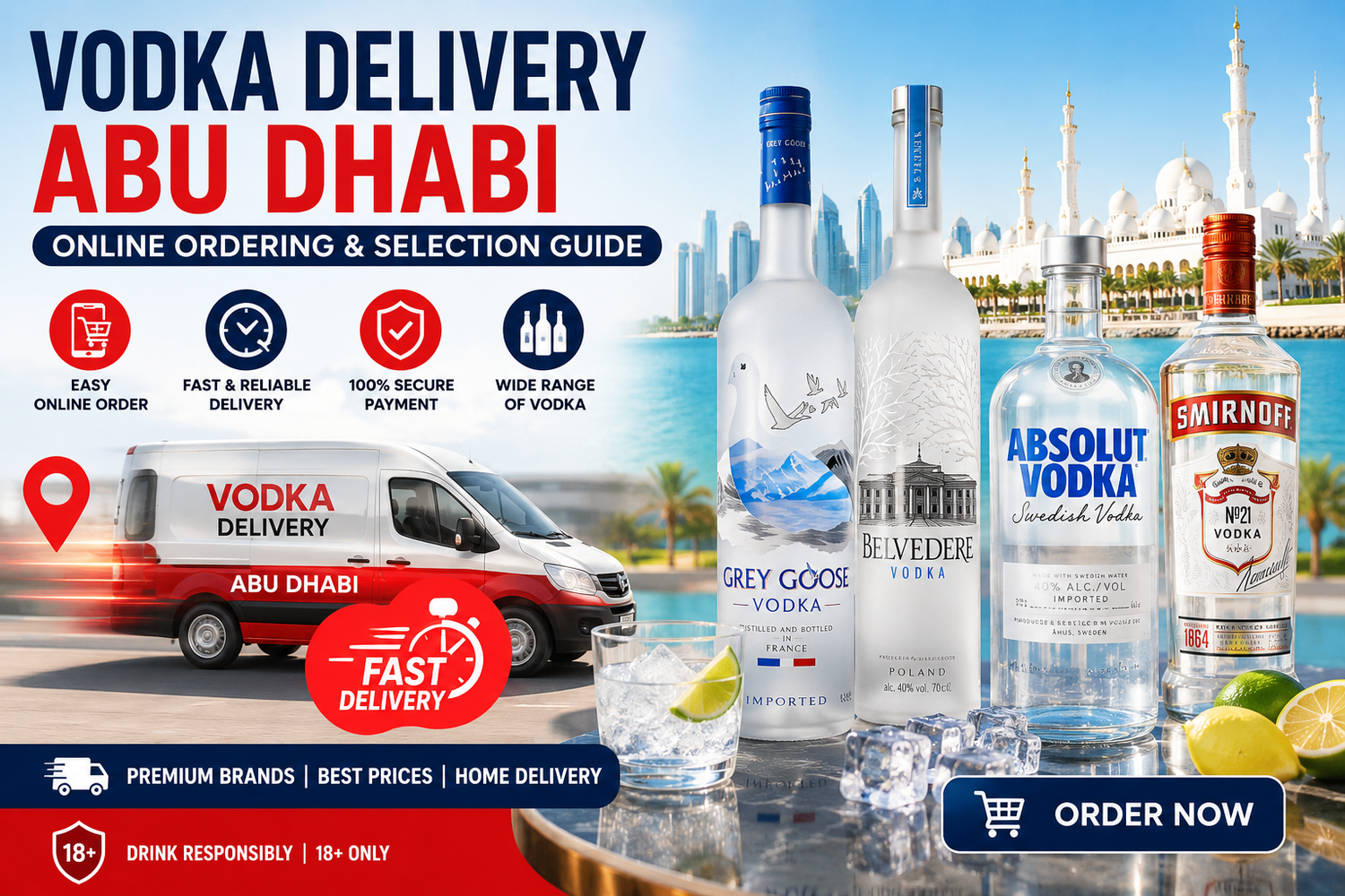 Vodka Delivery Abu Dhabi: Online Ordering & Selection Guide
