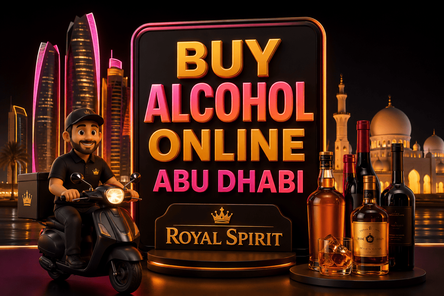 Buy Alcohol Online Abu Dhabi – Convenient Delivery with Royal Spirit