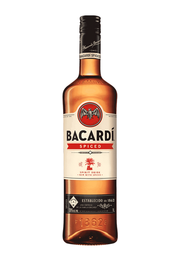 BACARDI SPICED RUM 1LTR