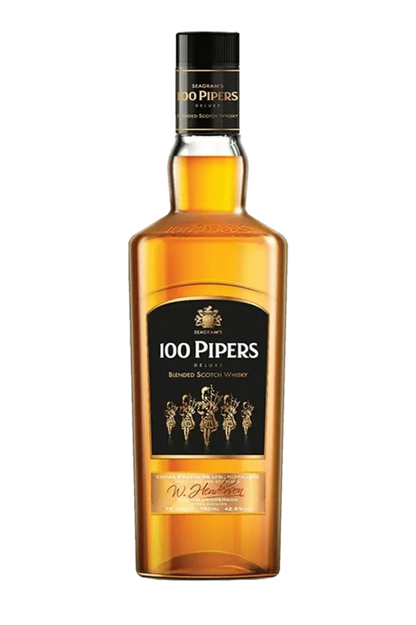 100 Pipers 12Yrs Blended Scotch 1Ltr