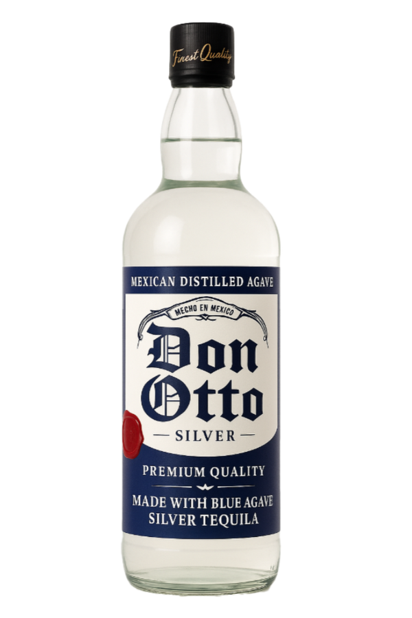 Don Otto Premium Quality Mexican Silver Tequila 1LTR