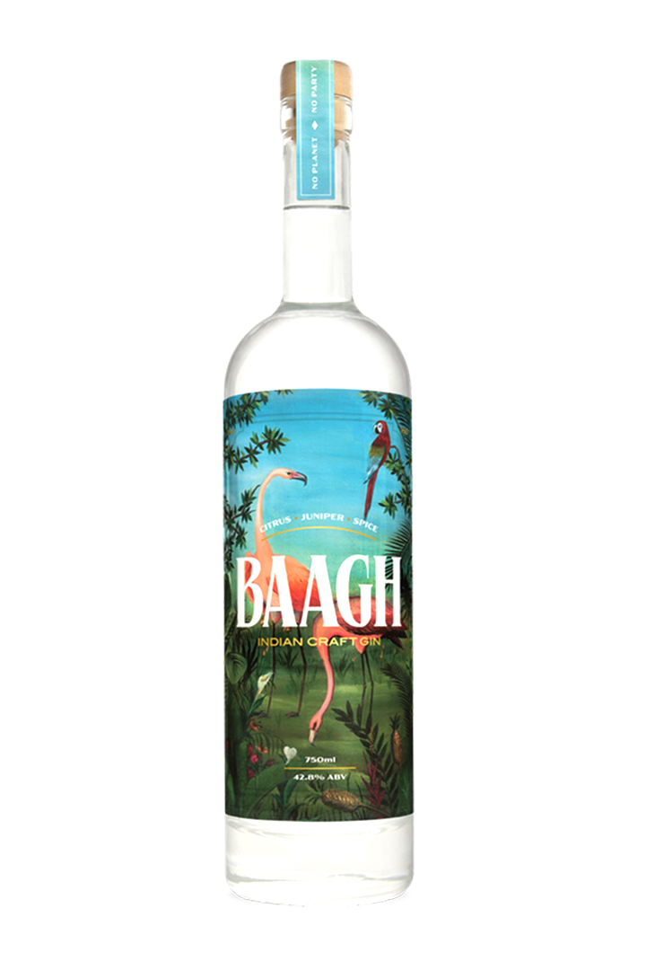 Baagh Indian Craft Gin 75 Cl