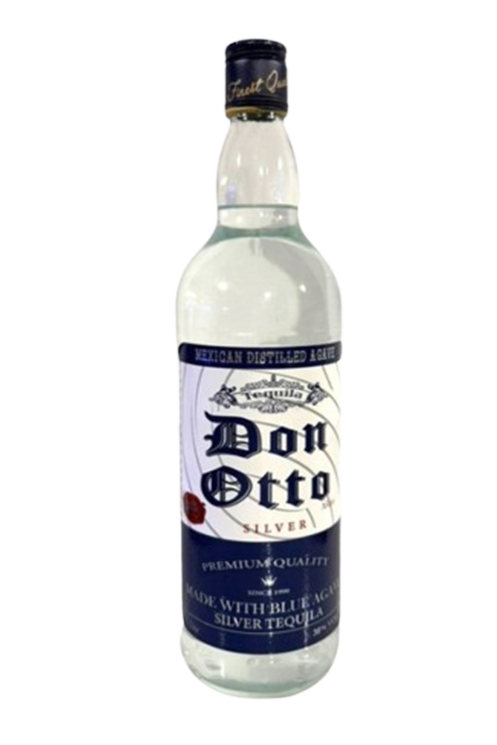 Don Otto Premium Quality Mexican Silver Tequila 1LTR