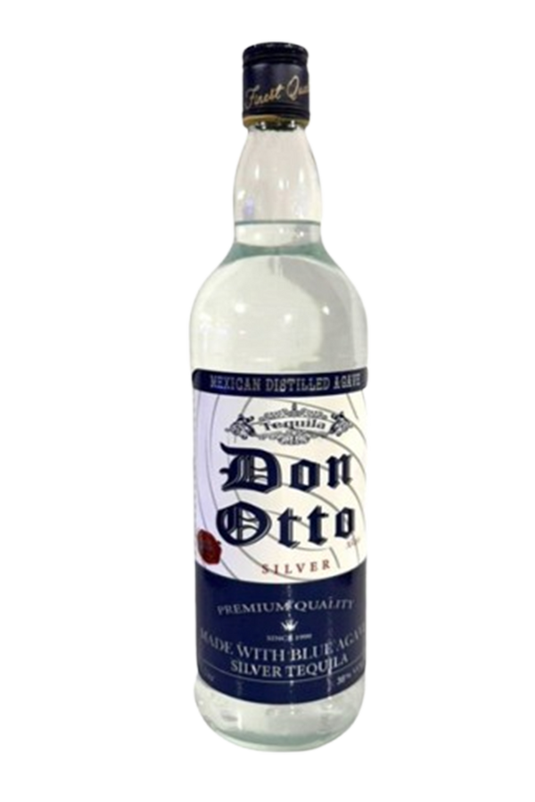 Don Otto Premium Quality Mexican Silver Tequila 1LTR