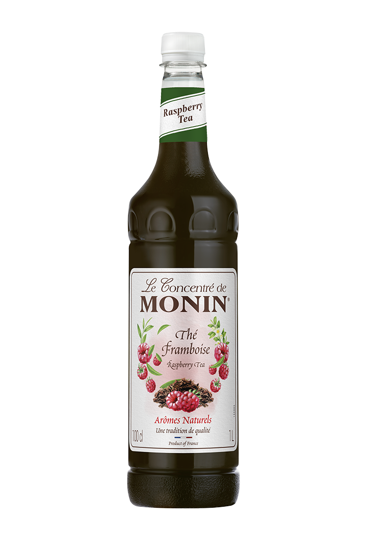 MONIN RASPBERRY TEA SYRUP 1L