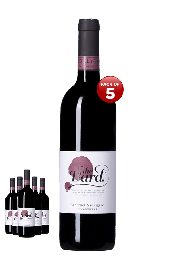 Hollick The Bard Cabernet Sauvignon 2019 75CL (Pack of 5)
