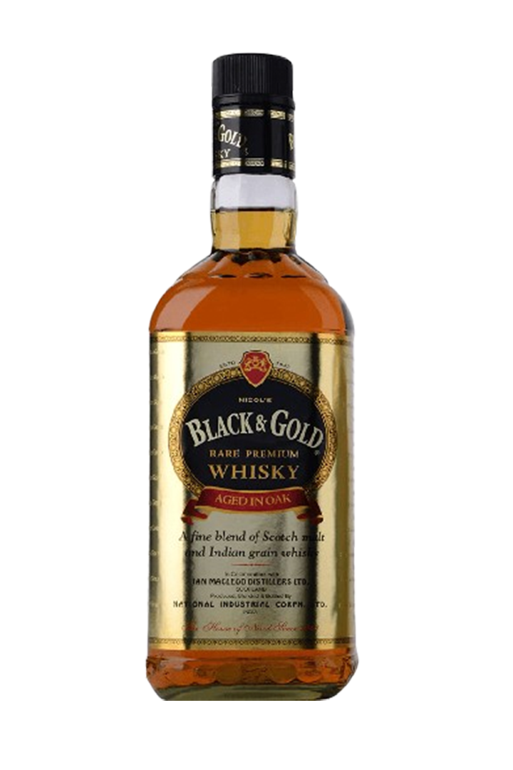 BLACK & GOLD RARE PREMIUM WHISKY -1LTR